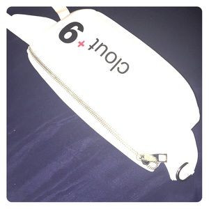 White Clout+9 men’s bag from fashion nova men